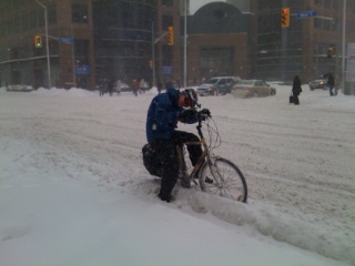 The Storm Hits Where I Live in Toronto