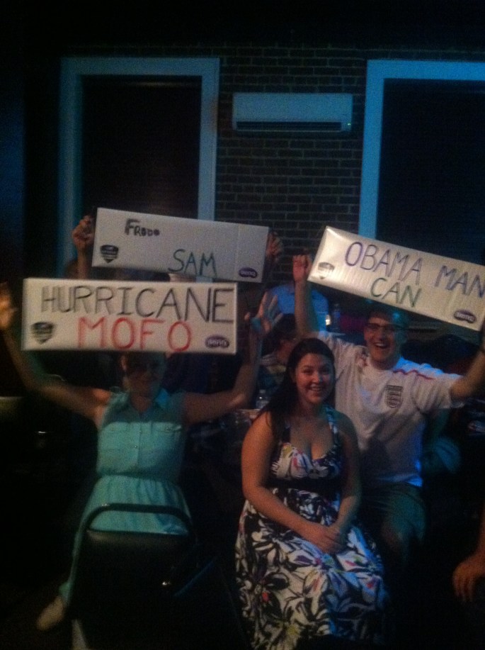 Greg Morton Fan Club @ Goodnight's last night!