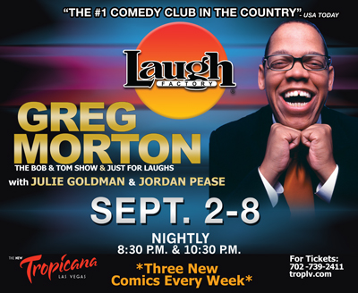 GREG MORTON IN VEGAS SEPT. 2 - 8 2013
